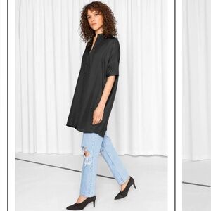 STOCKHOLM ATELIER & OTHER STORIES Oversized Shirt Dress Size Medium